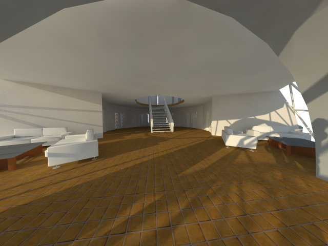 Laikinų konstrukcijų mobilus motelis | 26 kambarių Kupolas 300m² Ø16m