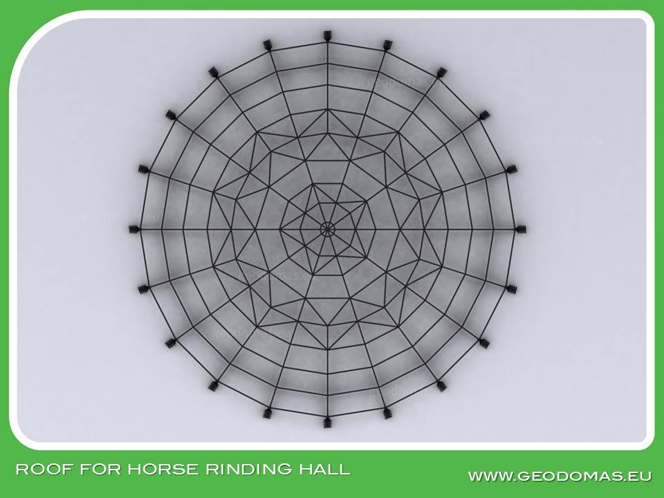 Flat Circular Roofs, Double Reinforcement | Cylindrical Buildings