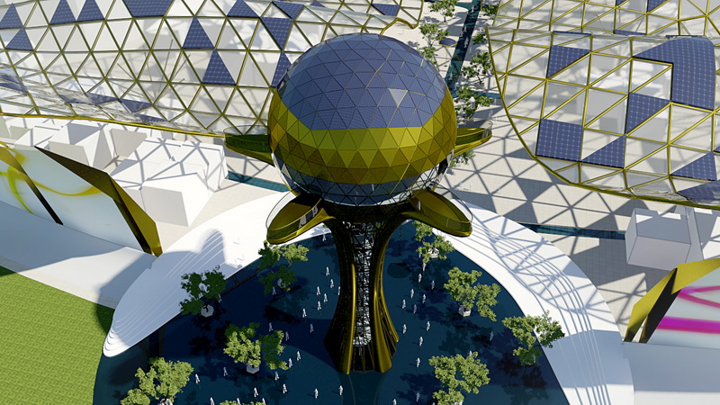Our Ideas preparing and developing the EXPO 2017 design concept | Futuristic City Expo 2017