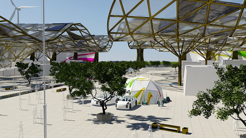 Our Ideas preparing and developing the EXPO 2017 design concept | Futuristic City Expo 2017