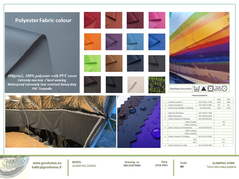 50m² Glamping Work Studio Ø8m | Vilnius, Lithuania