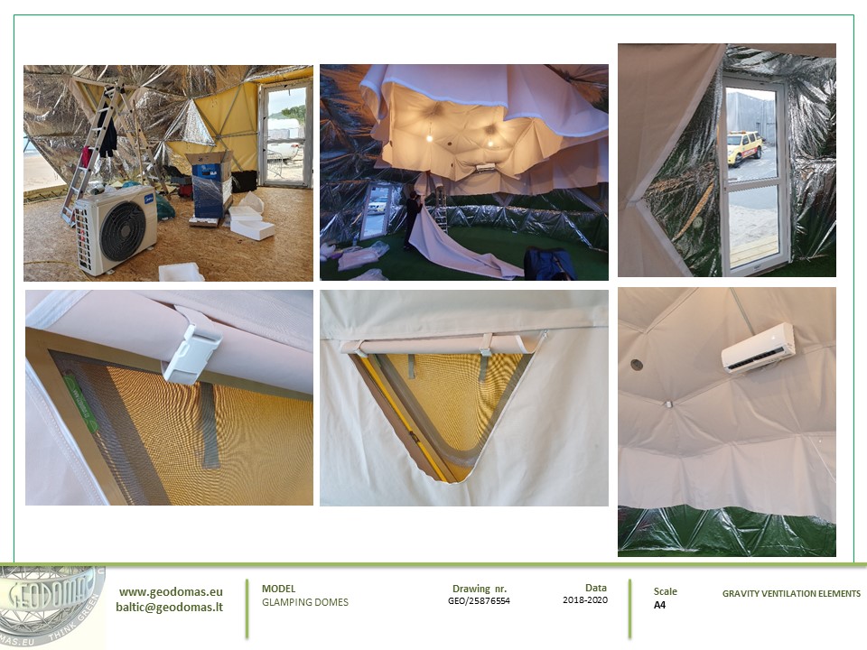 50m² Glamping Work Studio Ø8m | Vilnius, Lithuania