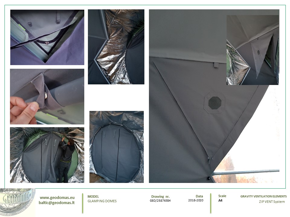 50m² Glamping Work Studio Ø8m | Vilnius, Lithuania