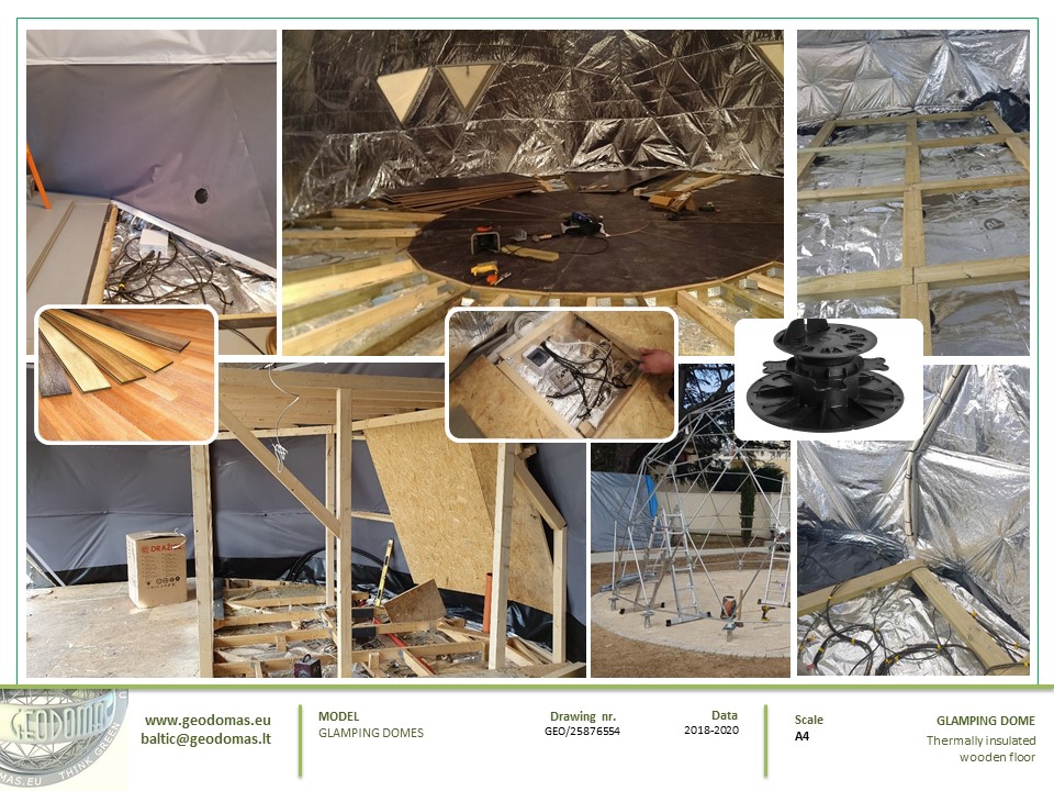 50m² Glamping Work Studio Ø8m | Vilnius, Lithuania