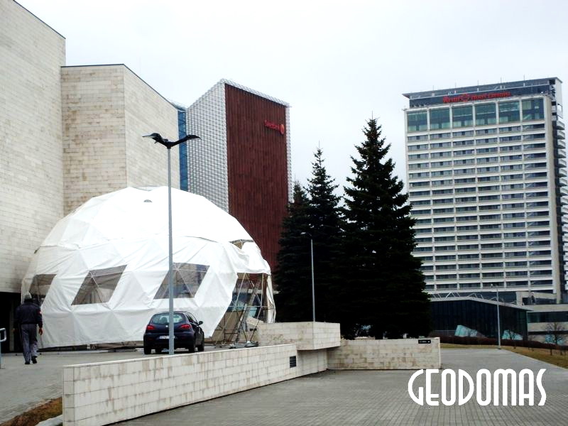 Mobilus Kupolas Ø11m Festivaliui „Mode Infection“ | Vilnius, Lietuva