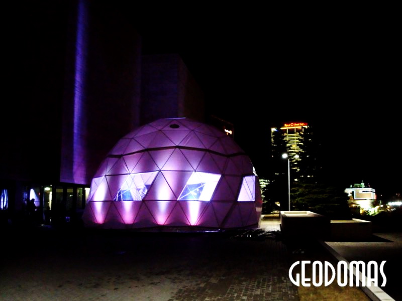 Mobilus Kupolas Ø11m Festivaliui „Mode Infection“ | Vilnius, Lietuva