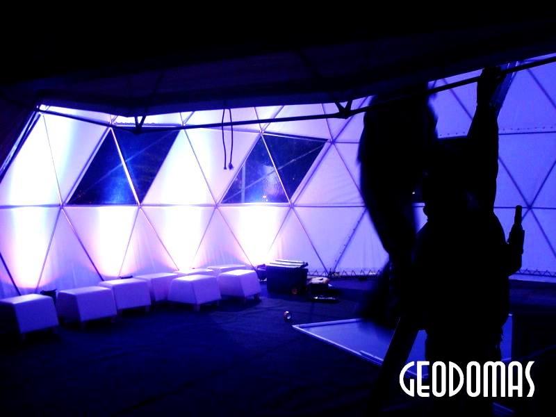 Mobilus Kupolas Ø11m Festivaliui „Mode Infection“ | Vilnius, Lietuva
