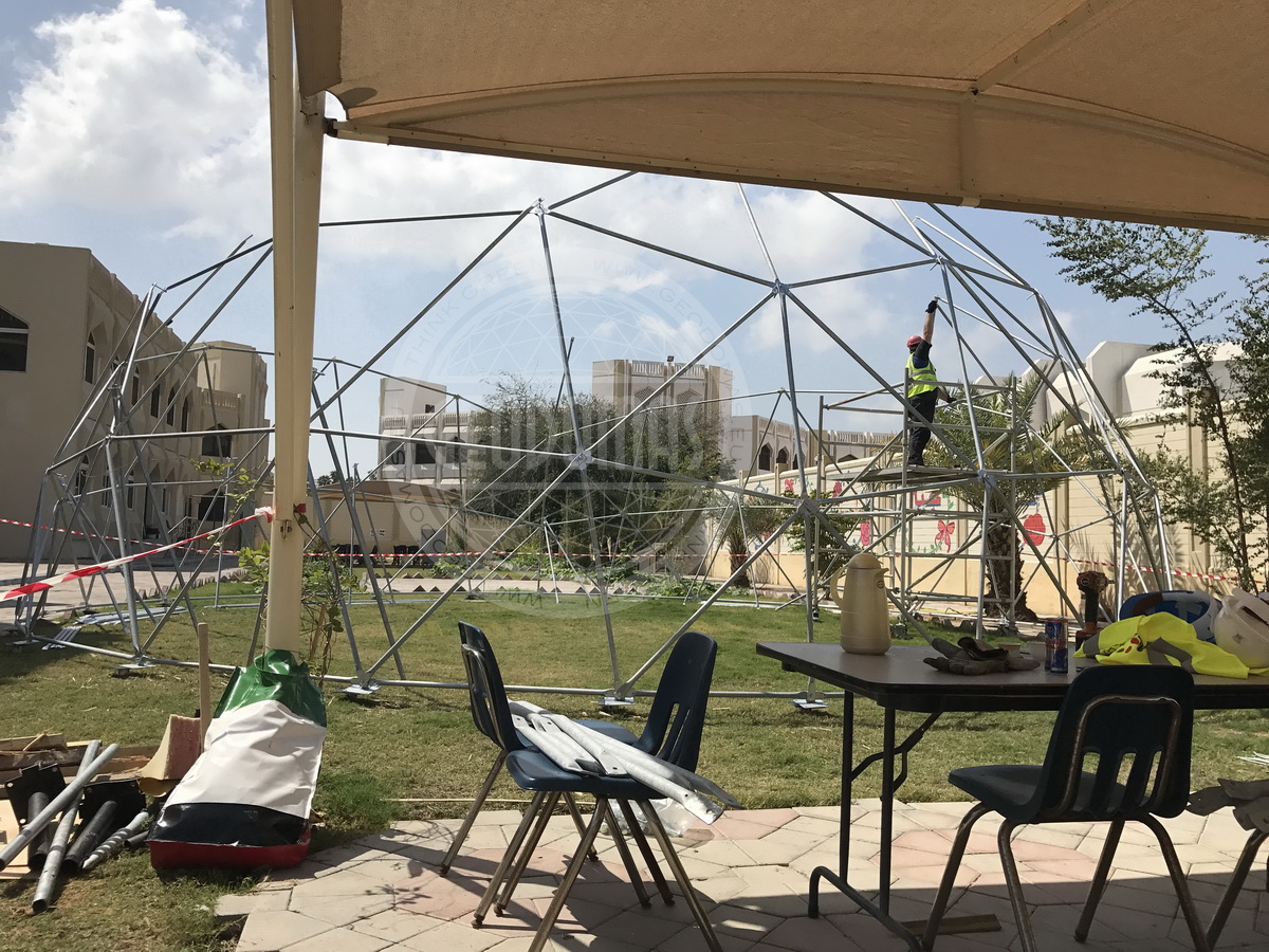 BIO Kupolas Ø12m Aishah Bint Abi Baker Mokyklai | Abu Dabis, JAE