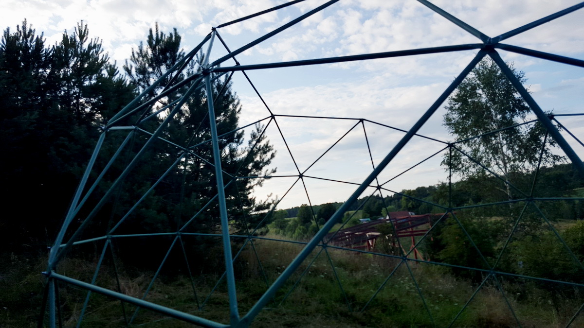 Ø6-Ø7-Ø30m Kupolai Laukinių Paukščių Reabilitacijos Centrui | Bukvald, Lenkija