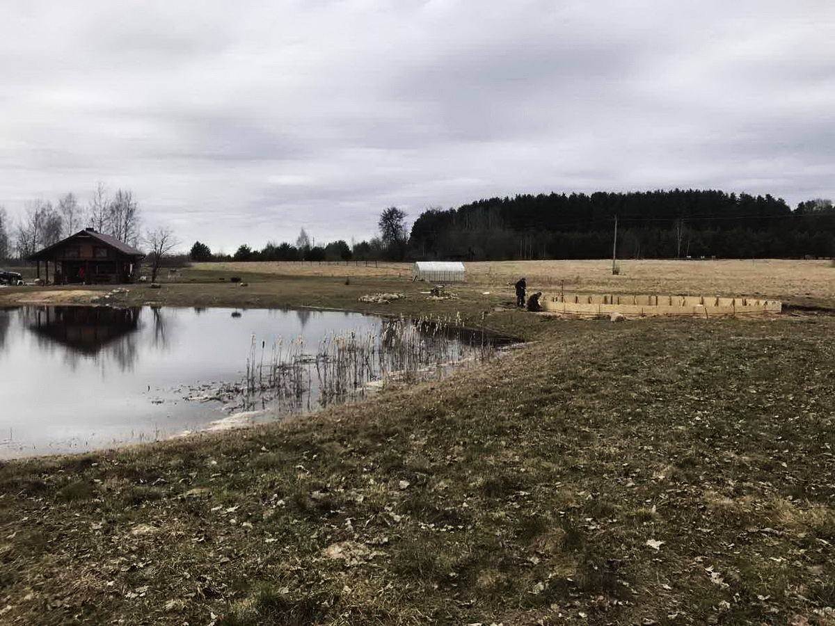 153m2 Svečių Namas Su Pirtimi Kupolas Ø12m | Ūkio sodyba, Širvintų r.