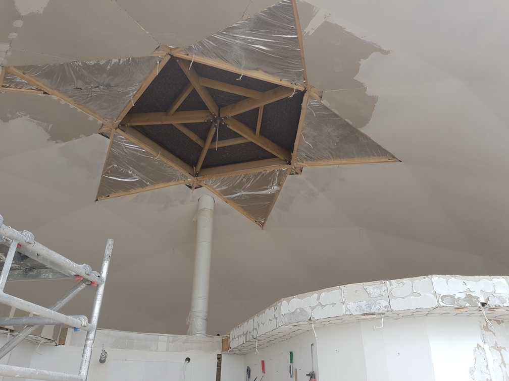 153m2 Svečių Namas Su Pirtimi Kupolas Ø12m | Ūkio sodyba, Širvintų r.