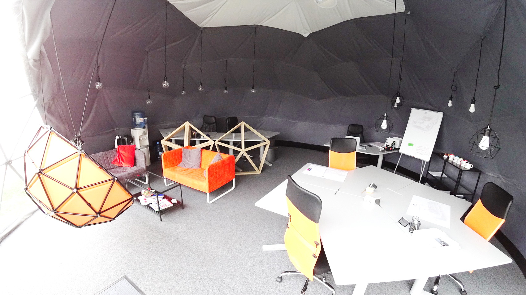 50m² Glamping Work Studio Ø8m | Vilnius, Lithuania