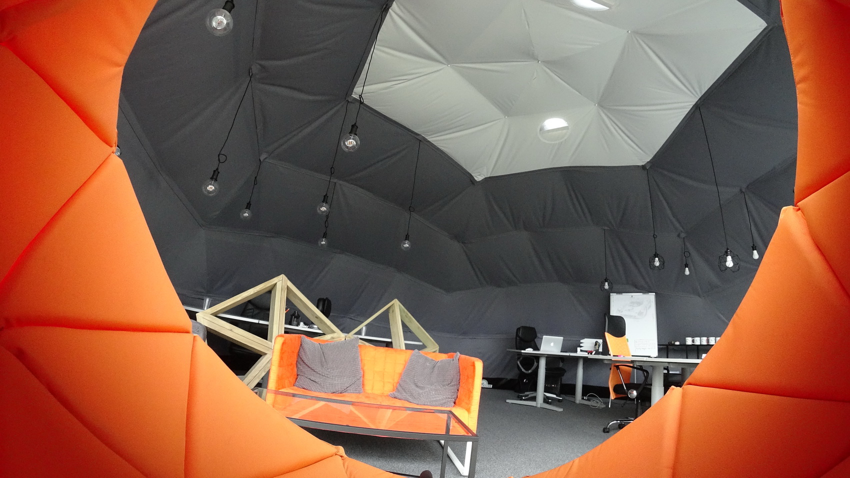 50m² Glamping Work Studio Ø8m | Vilnius, Lithuania