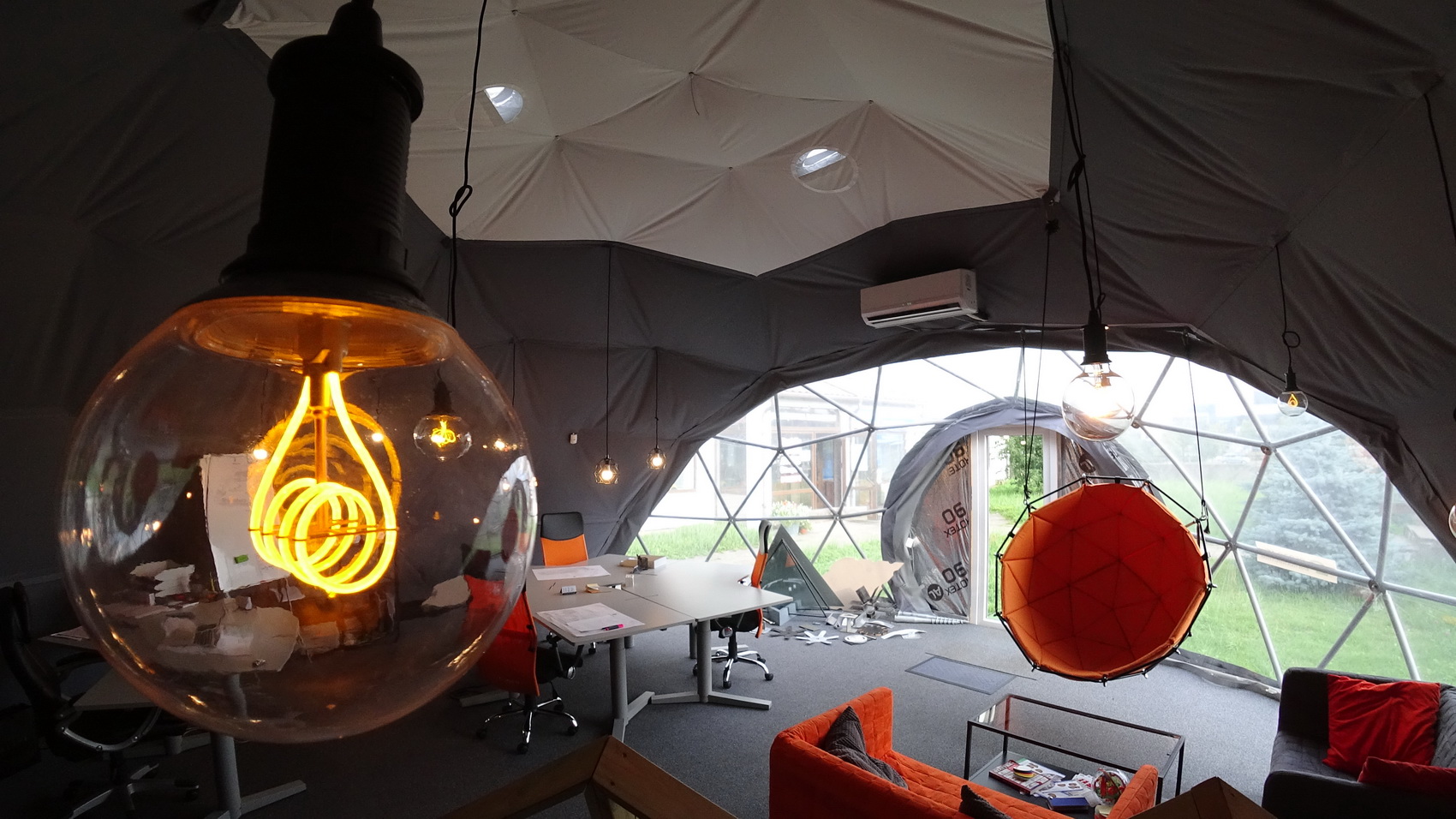 50m² Glamping Work Studio Ø8m | Vilnius, Lithuania