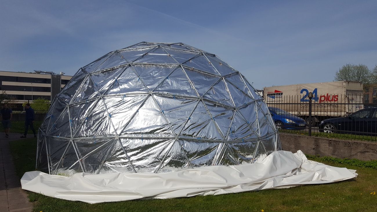 50m² Glamping Work Studio Ø8m | Vilnius, Lithuania