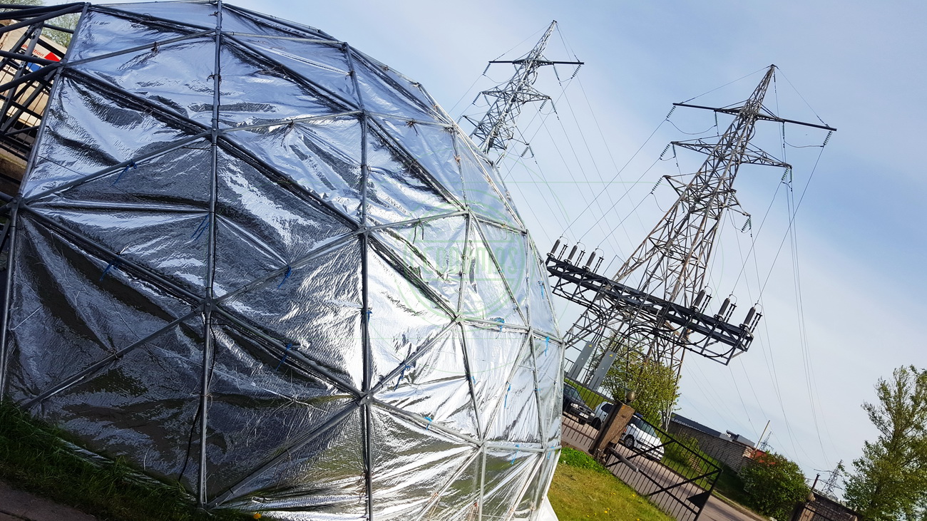 50m² Glamping Work Studio Ø8m | Vilnius, Lithuania