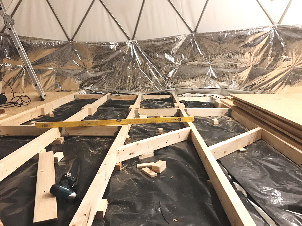 50m² Glamping Work Studio Ø8m | Vilnius, Lithuania