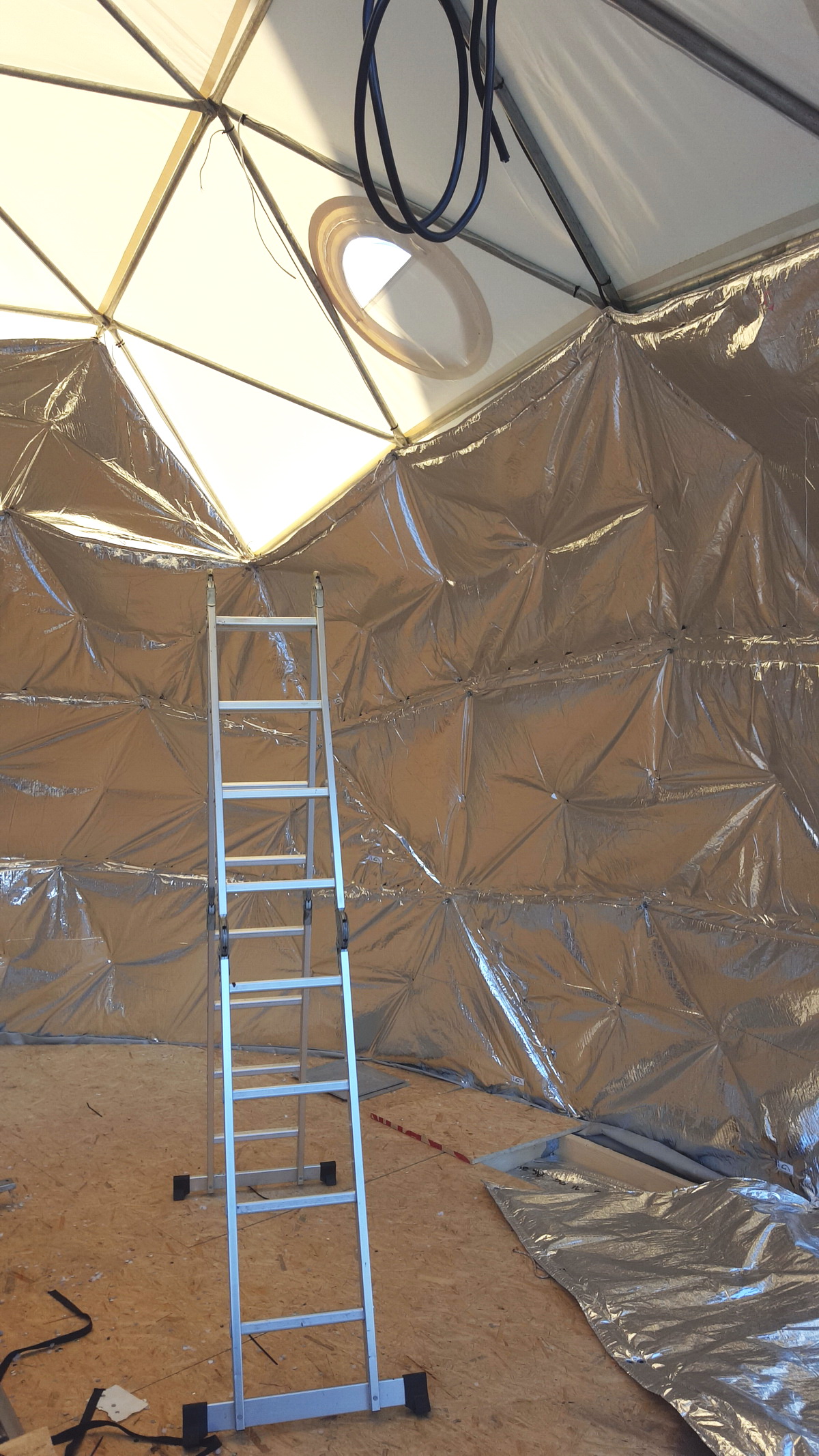 50m² Glamping Work Studio Ø8m | Vilnius, Lithuania