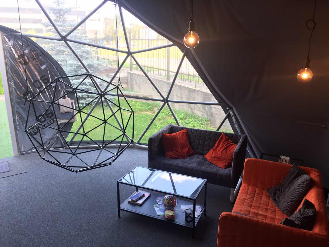 50m² Glamping Work Studio Ø8m | Vilnius, Lithuania