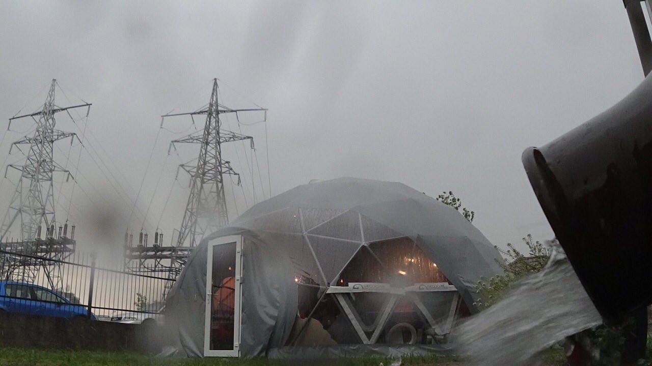 50m² Glamping Work Studio Ø8m | Vilnius, Lithuania