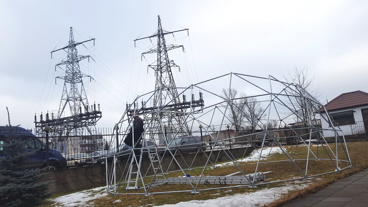 50m² Glamping Work Studio Ø8m | Vilnius, Lithuania