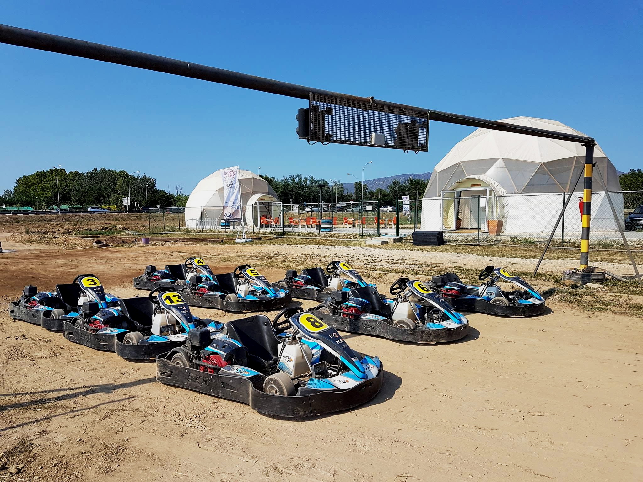 „Circuito Trasa Cross Costa Brava“ Ø8m ir 10m Kupolai | Girona, Ispanija