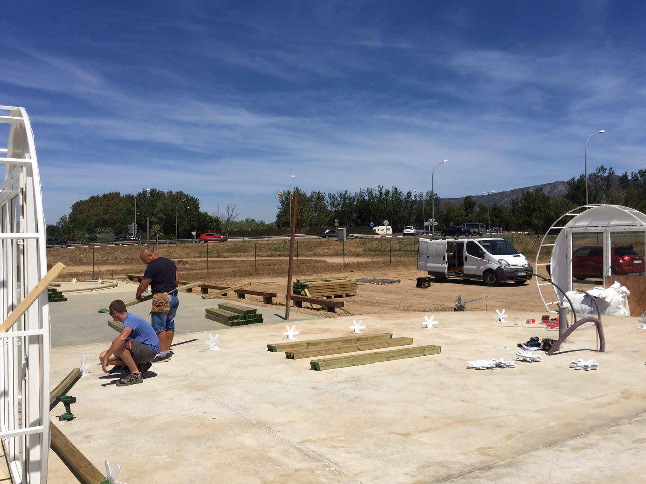 „Circuito Trasa Cross Costa Brava“ Ø8m ir 10m Kupolai | Girona, Ispanija