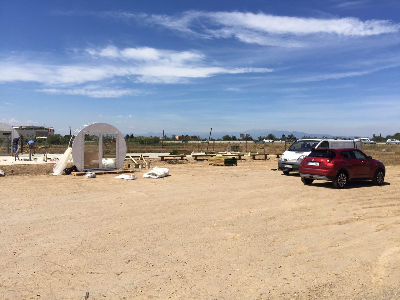 „Circuito Trasa Cross Costa Brava“ Ø8m ir 10m Kupolai | Girona, Ispanija