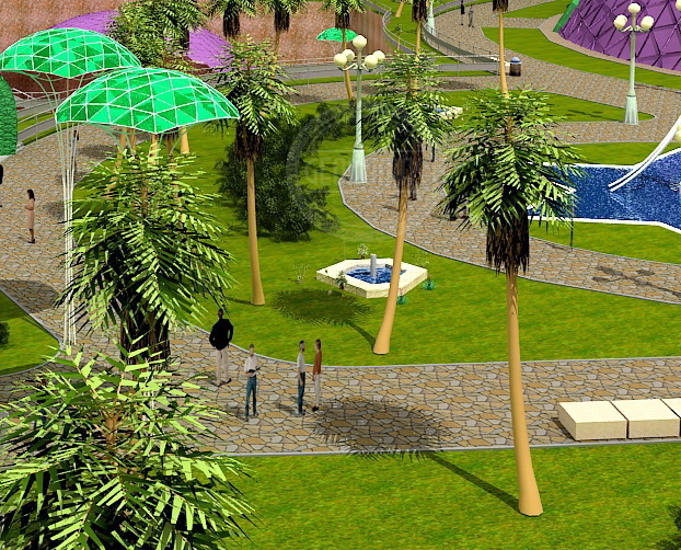 Geodesic Dome for Child Education Center 1200m2