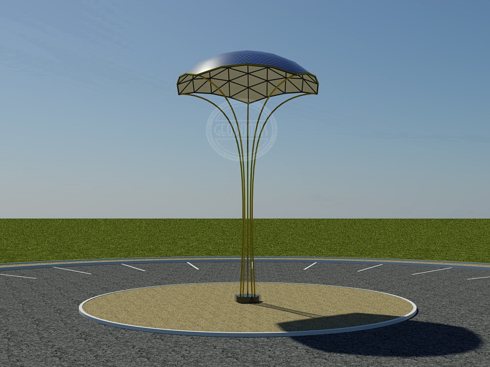 Geodesic Dome for Child Education Center 1200m2