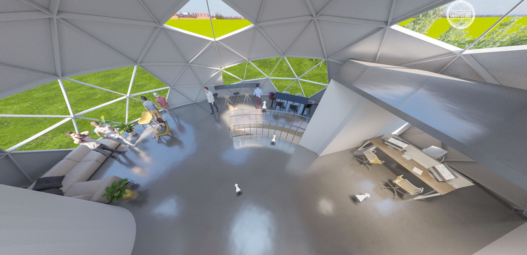 460m² A+ Energijos Efektyvumo Biurų Pastatas Ø20m | Nuo Vizijos iki Statybos Projekto