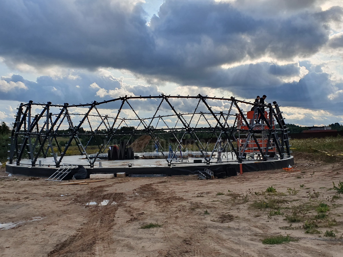 460m² A+ Energijos Efektyvumo Biurų Pastatas Ø20m | Nuo Vizijos iki Statybos Projekto
