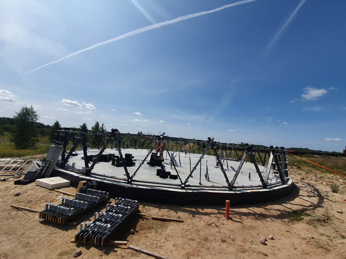 460m² A+ Energijos Efektyvumo Biurų Pastatas Ø20m | Nuo Vizijos iki Statybos Projekto