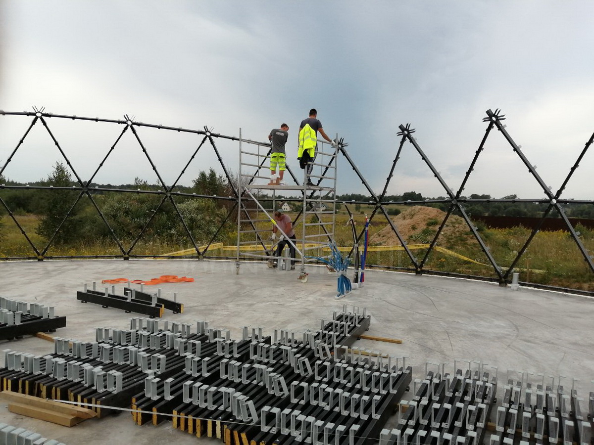 460m² A+ Energijos Efektyvumo Biurų Pastatas Ø20m | Nuo Vizijos iki Statybos Projekto