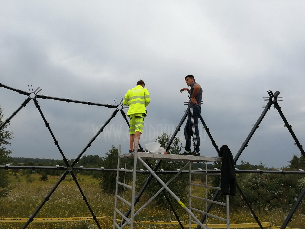 460m² A+ Energijos Efektyvumo Biurų Pastatas Ø20m | Nuo Vizijos iki Statybos Projekto