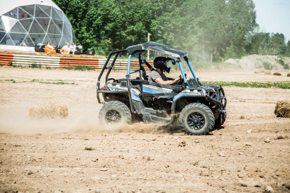 Ø11m F4 Dome 95m2 – Major Challenge Baggy Truck | Kaunas, Lithuania