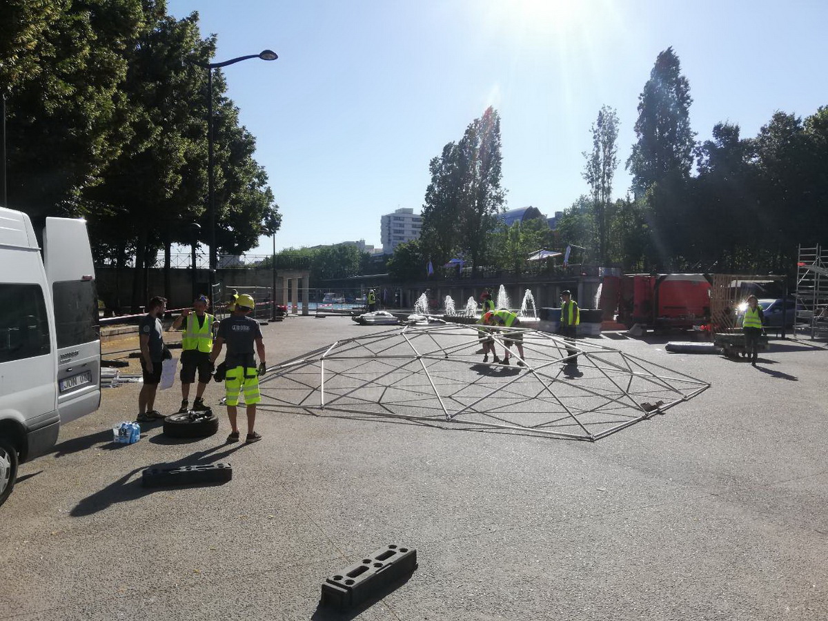 Ø18m F6 H8m Paroda: Sraigių miškas | Stalingrado Mūšis, Paryžius