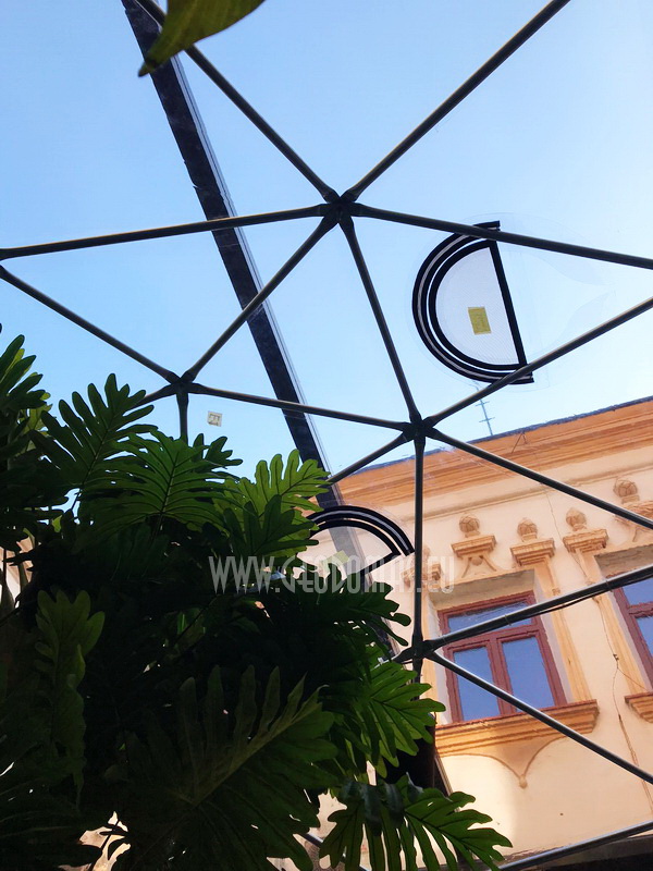 32m2 Lauko Oranžerija Hibridinis Kupolas Ø7m | Spritz Summer Garden, Vilnius
