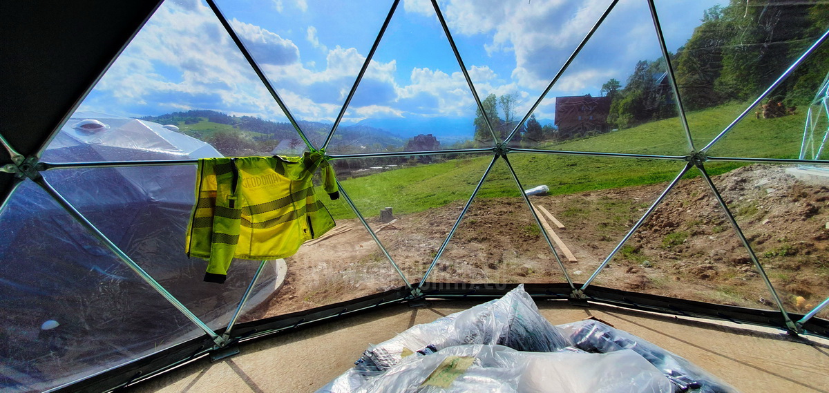 35m² x4set Glamp Royal Resort – Ø6,7m Domes | Zakopane, Poland