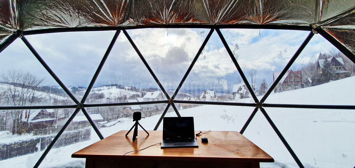 35m² x4set Glamp Royal Resort – Ø6,7m Domes | Zakopane, Poland