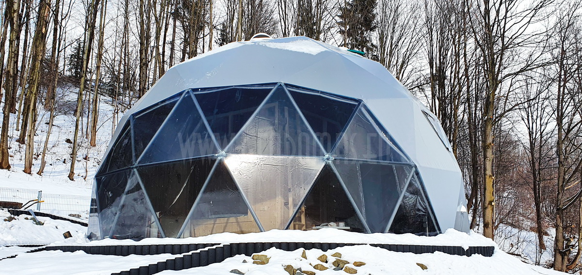 35m² x4set Glamp Royal Resort – Ø6,7m Domes | Zakopane, Poland