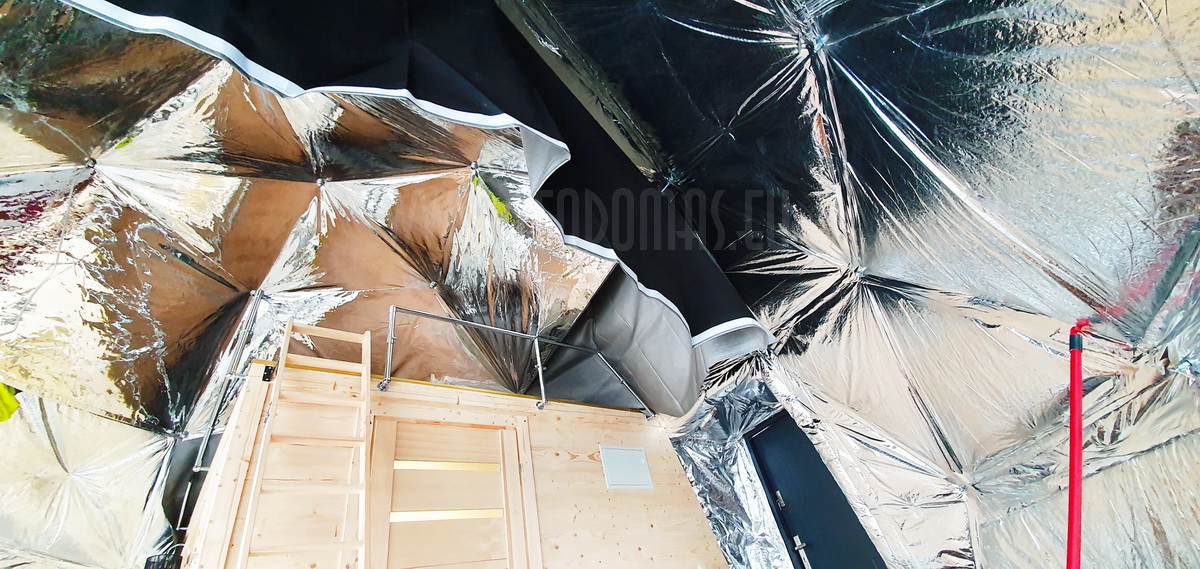 35m² x4set Glamp Royal Resort – Ø6,7m Domes | Zakopane, Poland