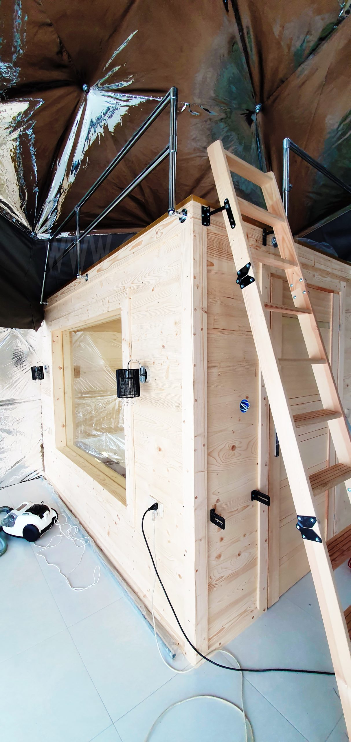 35m² x4set Glamp Royal Resort – Ø6,7m Domes | Zakopane, Poland