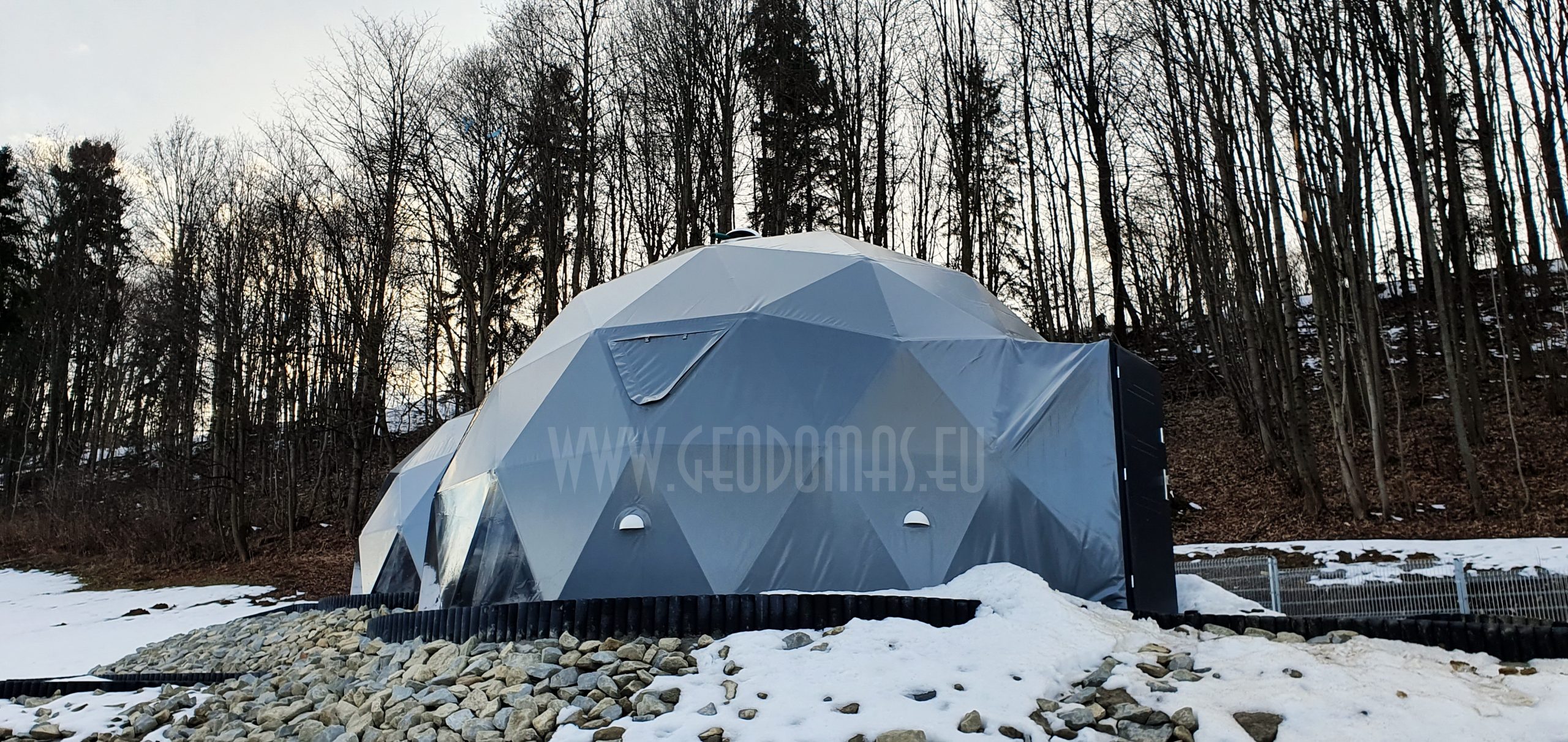 35m² x4set Glamp Royal Resort – Ø6,7m Domes | Zakopane, Poland