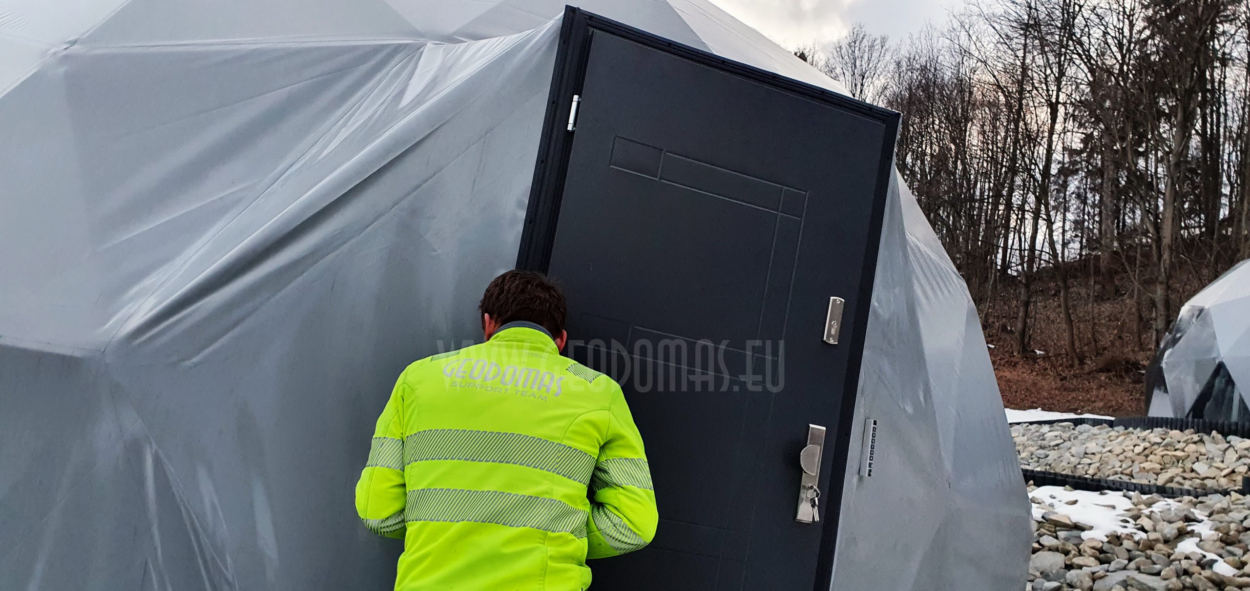 35m² x4set Glamp Royal Resort – Ø6,7m Domes | Zakopane, Poland