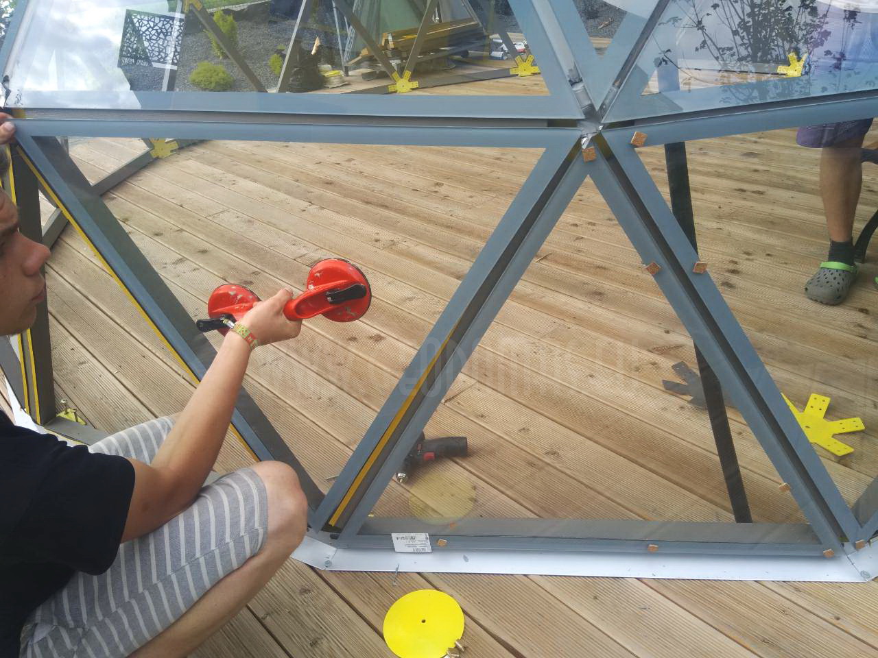 20m2 Lauko Pavesinė Ø5m Kupolas | Fontanų Namai, Vilnius