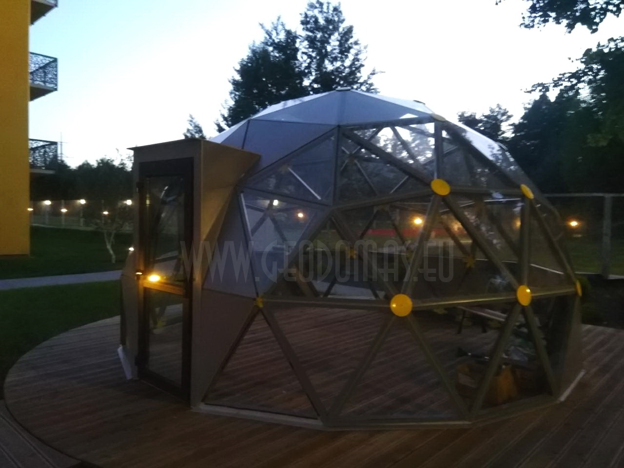 20m2 Lauko Pavesinė Ø5m Kupolas | Fontanų Namai, Vilnius