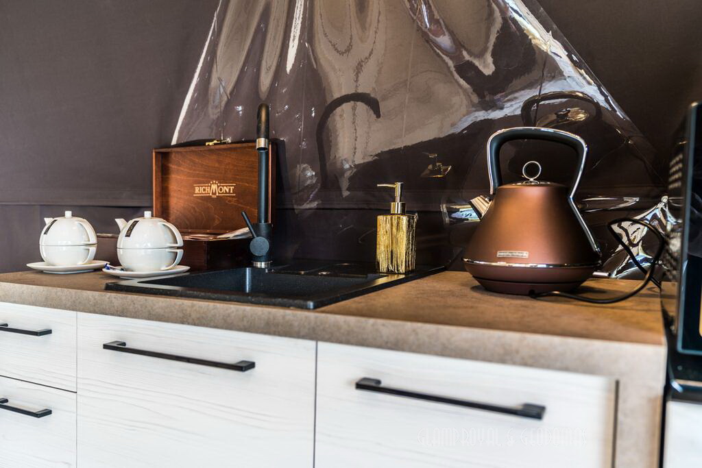 35m² x4set Glamp Royal Resort – Ø6,7m Domes | Zakopane, Poland