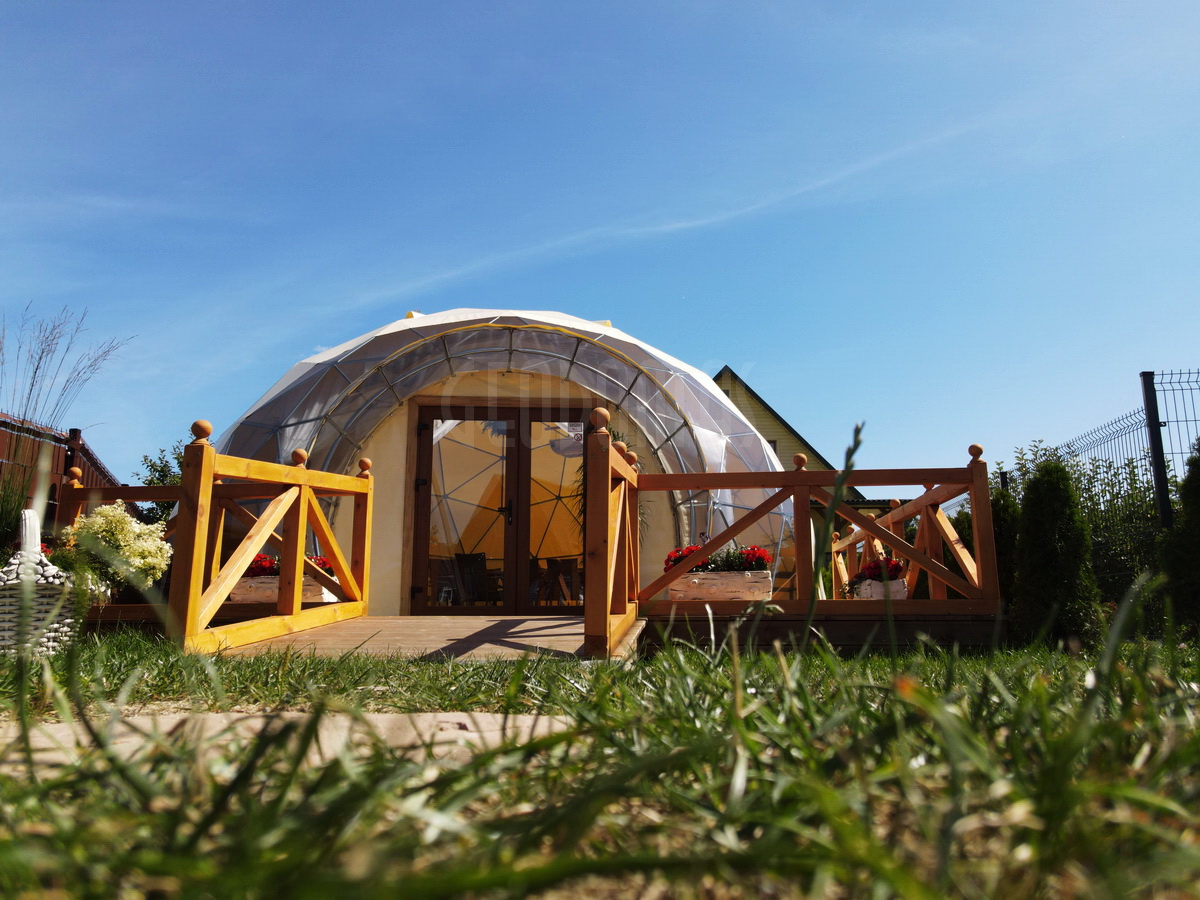 63m2 Kupolinė picerija Ø9m | Picų lobynas, Rūdiškės