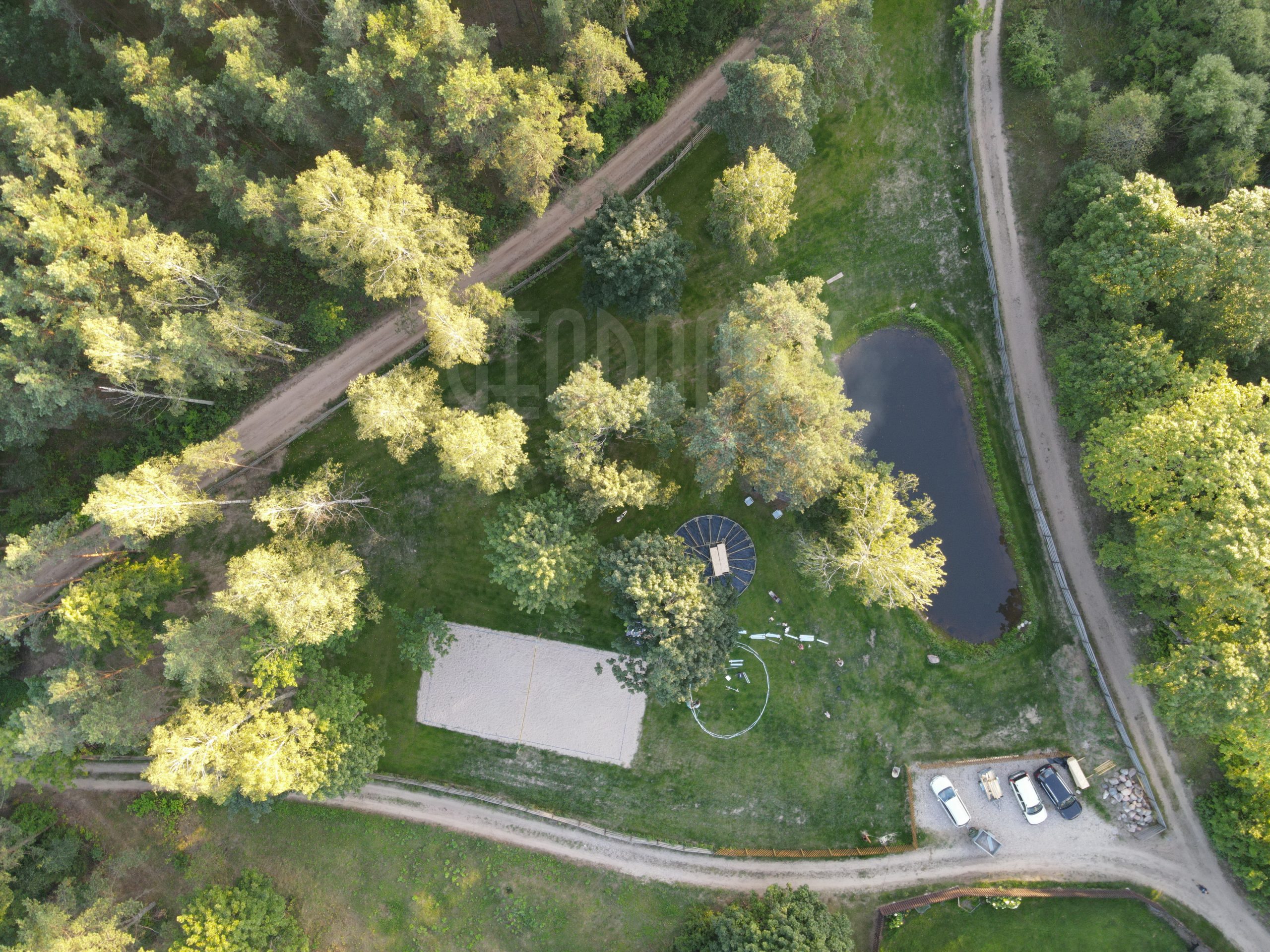 50m² Glamping Kupolas Ø8m | Rekreacinė zona